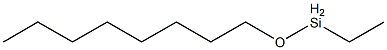 Ethyl(octyloxy)silane 구조식 이미지