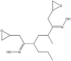 2,2'-[1-Methyl-3-propyl-1,3-propanediylbis(oxymethylene)]bis(oxirane) Structure