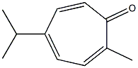 2-Methyl-5-isopropyl-2,4,6-cycloheptatrien-1-one Structure