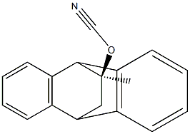 [(11S)-(9,10-Dihydro-11-methyl-9,10-ethanoanthracen)-11-yl] cyanate Structure