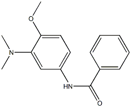 3'-Dimethylamino-4'-methoxybenzanilide Structure