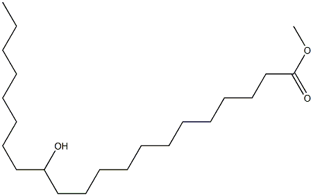 13-Hydroxyhenicosanoic acid methyl ester Structure