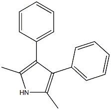 2,5-Dimethyl-3,4-diphenyl-1H-pyrrole 구조식 이미지