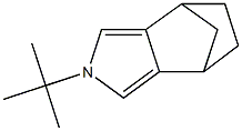 4,5,6,7-Tetrahydro-2-tert-butyl-4,7-methano-2H-isoindole 구조식 이미지