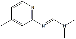 N-[(Dimethylamino)methylene]-4-methylpyridin-2-amine 구조식 이미지