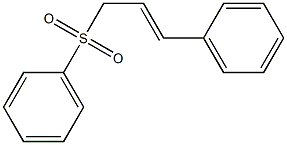 1-Phenyl-3-(phenylsulfonyl)propene 구조식 이미지