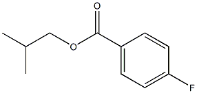p-Fluorobenzoic acid isobutyl ester 구조식 이미지