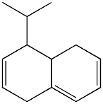 1,4,4a,5-Tetrahydro-4-isopropylnaphthalene 구조식 이미지