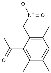 3',5',6'-Trimethyl-2'-(nitromethyl)acetophenone 구조식 이미지