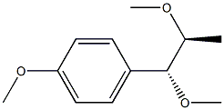 4-[(1R,2S)-1,2-Dimethoxypropyl]-1-methoxybenzene 구조식 이미지