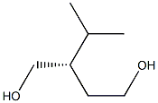 [S,(-)]-2-Isopropyl-1,4-butanediol Structure