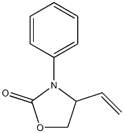 3-Phenyl-4-ethenyloxazolidin-2-one 구조식 이미지