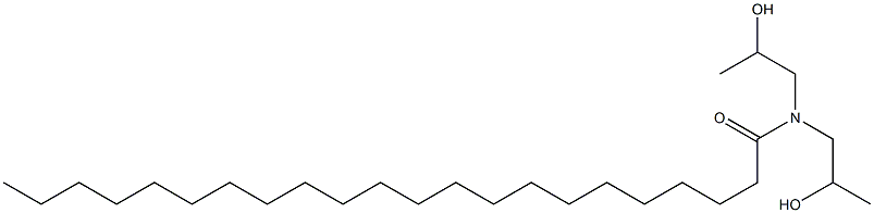 N,N-Bis(2-hydroxypropyl)behenic amide 구조식 이미지