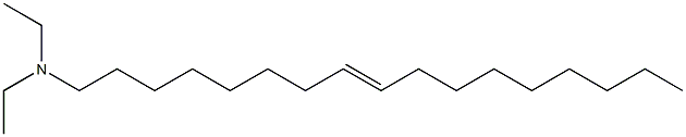 N,N-Diethyl-8-heptadecen-1-amine 구조식 이미지