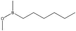 Hexyl(methyl)(methoxy)borane 구조식 이미지