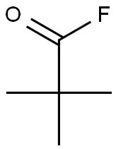 Pivalic acid fluoride Structure