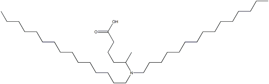 5-(Dipentadecylamino)hexanoic acid Structure