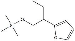 2-[1-(Trimethylsilyloxymethyl)propyl]furan Structure