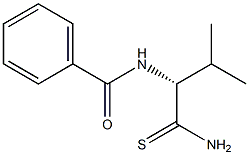 (-)-N-[(R)-2-Methyl-1-(thiocarbamoyl)propyl]benzamide Structure