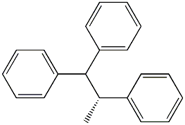 [R,(+)]-1,1,2-Triphenylpropane Structure