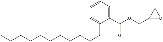 2-Undecylbenzoic acid glycidyl ester 구조식 이미지