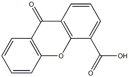 9-Oxo-9H-xanthene-4-carboxylic acid 구조식 이미지