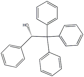[S,(-)]-1,2,2,2-Tetraphenylethanol Structure