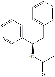 (+)-N-[(R)-1,2-Diphenylethyl]acetamide 구조식 이미지