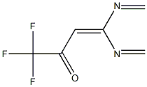 1,1,1-Trifluoro-4,4-bis(methyleneamino)-3-buten-2-one 구조식 이미지