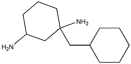 4-Cyclohexylmethyl-1,3-cyclohexanediamine 구조식 이미지