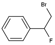 2-Phenyl-1-bromo-2-fluoroethane 구조식 이미지