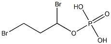 Phosphoric acid dihydrogen (1,3-dibromopropyl) ester 구조식 이미지