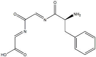 [[[[(S)-1-Amino-2-(phenyl)ethyl]carbonylimino]methyl]carbonylimino]acetic acid Structure