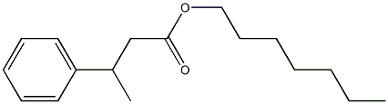 3-Phenylbutanoic acid heptyl ester 구조식 이미지