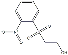 2-(o-Nitrophenylsulfonyl)ethanol Structure
