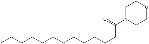 4-Tridecanoylmorpholine Structure