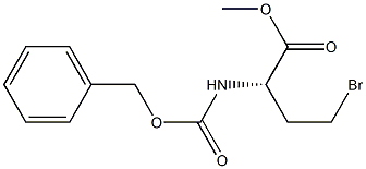 N-(Benzyloxycarbonyl)-3-(bromomethyl)-L-alanine methyl ester 구조식 이미지