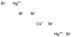 Cesium dimercury(II) pentabromide 구조식 이미지