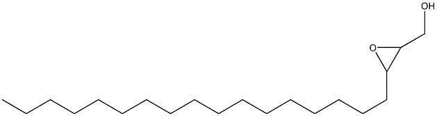 2,3-Epoxyicosan-1-ol 구조식 이미지