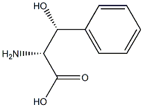 (2R,3R)-3-Phenyl-D-serine Structure