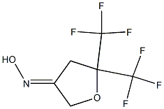 5,5-Bis(trifluoromethyl)-4,5-dihydro-3(2H)-furanone oxime 구조식 이미지