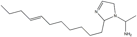 1-(1-Aminoethyl)-2-(7-undecenyl)-3-imidazoline 구조식 이미지