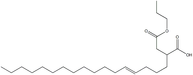 2-(4-Heptadecenyl)succinic acid 1-hydrogen 4-propyl ester Structure