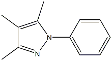1-Phenyl-3,4,5-trimethyl-1H-pyrazole Structure