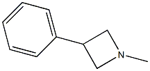 1-Methyl-3-phenylazetidine Structure