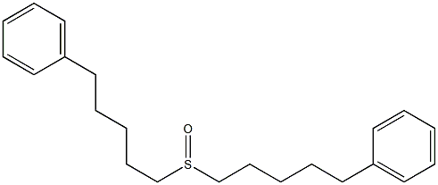 Phenylpentyl sulfoxide Structure