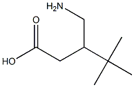 3-tert-Butyl-4-aminobutyric acid Structure