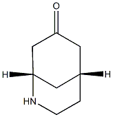 (1S,5R)-2-Azabicyclo[3.3.1]nonane-7-one 구조식 이미지