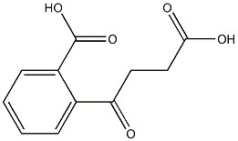 2-(4-Hydroxy-1,4-dioxobutyl)benzoic acid Structure