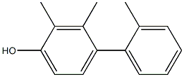 2,3-Dimethyl-4-(2-methylphenyl)phenol Structure